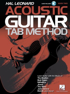 cover image of Hal Leonard Acoustic Guitar Tab Method--Book 2